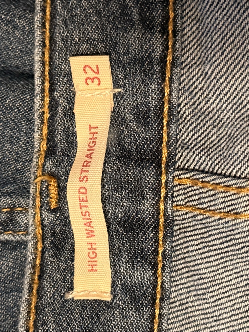 Levi’s Women’s High Waisted Straight Jeans Size 32 - Picture 11 of 14